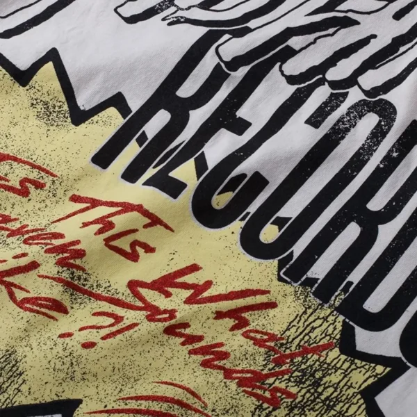 Hellstar Records T-shirt Off-White | dripheat.com