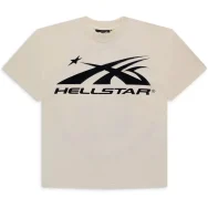 Hellstar Sports Core Gel Logo T-shirt White/Black | dripheat.com