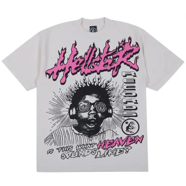 Hellstar Studios Heaven Sounds T-Shirt Grey | dripheat.com