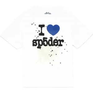 Sp5der Souvenir Tee Blue the front side