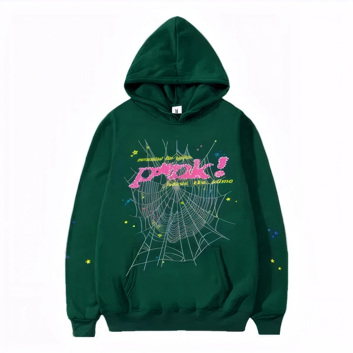 Sp5der-555555Young-Thug-Green-HOODIE