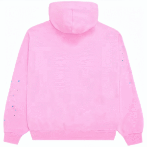 Sp5der OG Web Hoodie Pink - Image 2