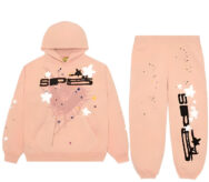 Sp5der SP5 Tracksuit Bellini the front side 1
