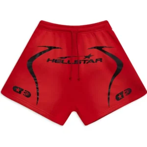 Hellstar Warm Up Shorts Red | dripheat.com