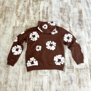 Denim Tears The Cotton Wreath Sweatshirt Brown – stylish streetwear unisex sweatshirt in brown color