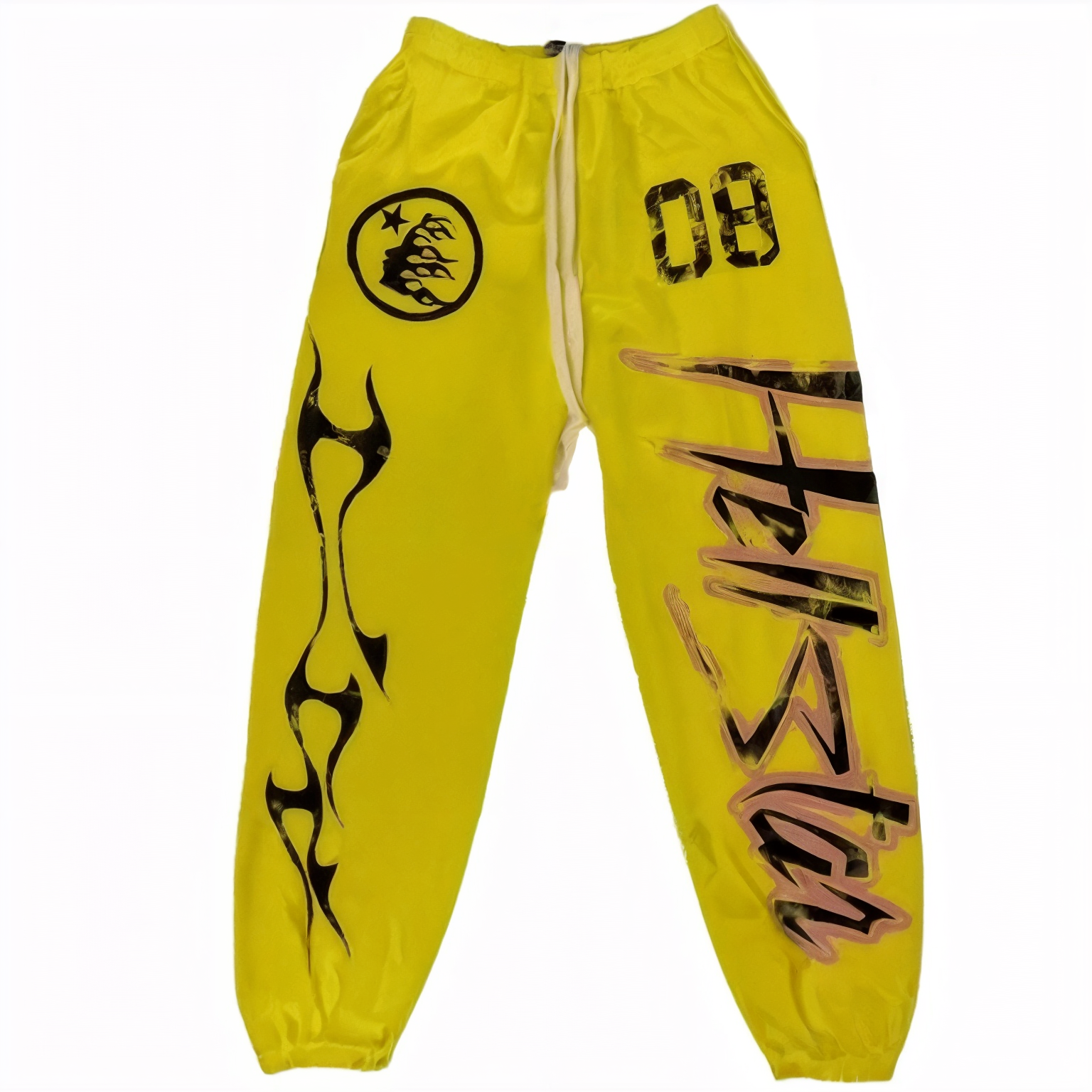 Hellstar Sweatpants Yellow | dripheat.com