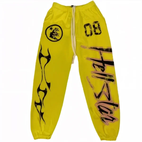 Hellstar Sweatpants Yellow