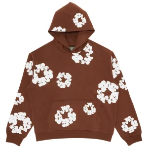 Denim Tears The Cotton Wreath Sweatshirt Brown | dripheat.com
