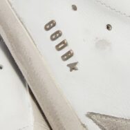 Golden Goose Superstar Sneakers White and Silver Leather - Image 3