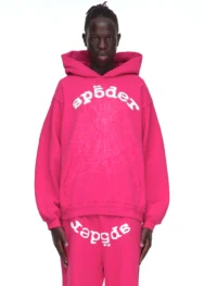 Sp5der Legacy Hoodie Pink 4 | dripheat.com