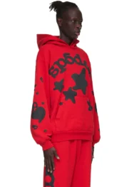 Sp5der Beluga Hoodie Red 4 | dripheat.com