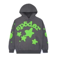 Sp5der Beluga Hoodie Slate Grey | dripheat.com