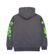 Sp5der Beluga Hoodie Slate Grey 2 | dripheat.com