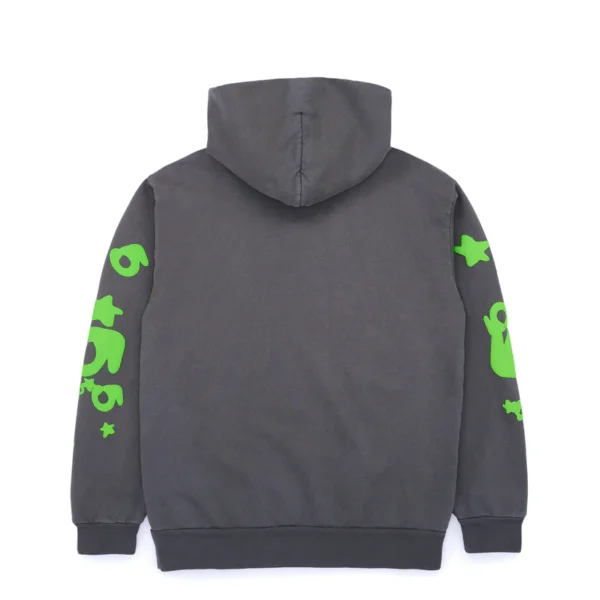 Sp5der Beluga Hoodie Slate Grey 2 | dripheat.com