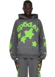 Sp5der Beluga Hoodie Slate Grey 3 | dripheat.com