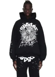 Sp5der OG Web Hoodie Black 3 | dripheat.com