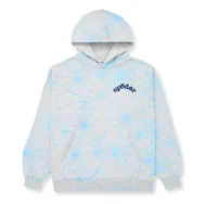 Sp5der AOP Web Hoodie Heather Grey : main | dripheat.com