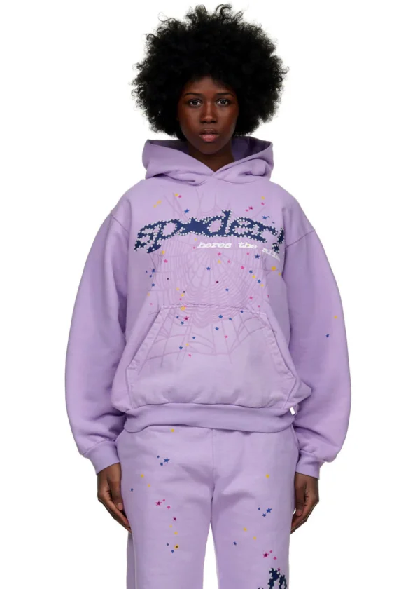 Sp5der Acai Hoodie Purple 4 | dripheat.com