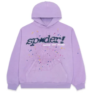 Sp5der Acai Hoodie Purple : main | dripheat.com