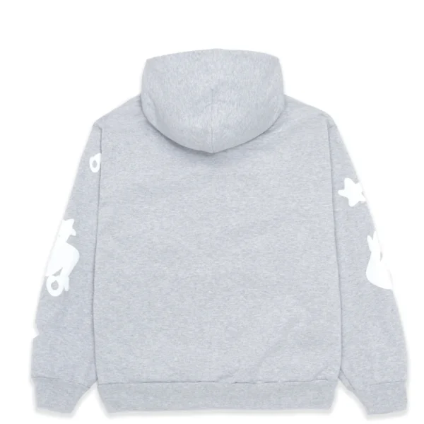 Sp5der Beluga Hoodie Heather Grey 3 | dripheat.com