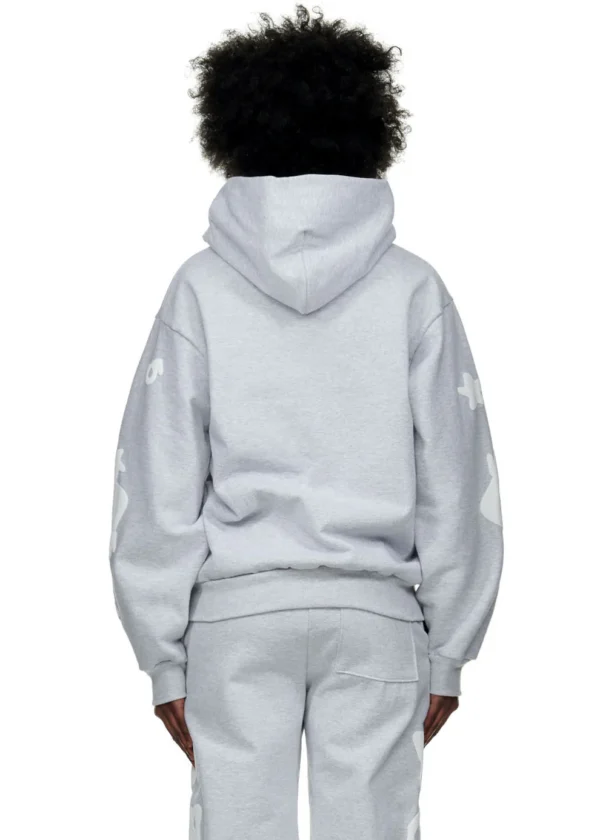 Sp5der Beluga Hoodie Heather Grey 6 | dripheat.com