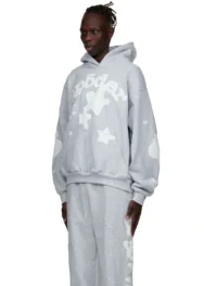 Sp5der Beluga Hoodie Heather Grey 7 | dripheat.com