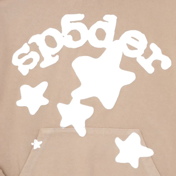 Sp5der Beluga Hoodie Light Brown 2 | dripheat.com