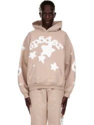 Sp5der Beluga Hoodie Light Brown 4 | dripheat.com