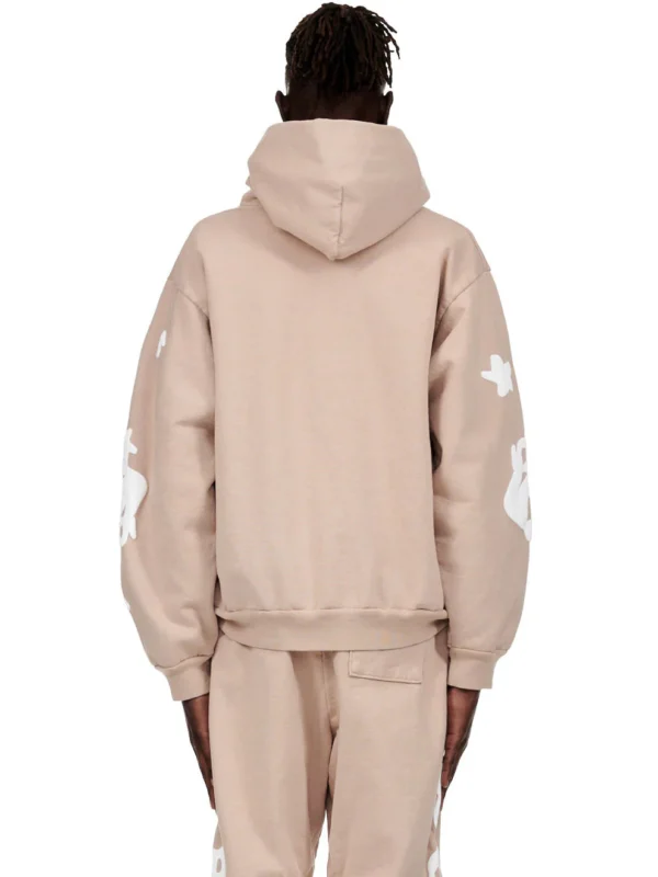 Sp5der Beluga Hoodie Light Brown 6 | dripheat.com