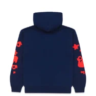 Sp5der Beluga Hoodie Navy 2 | dripheat.com