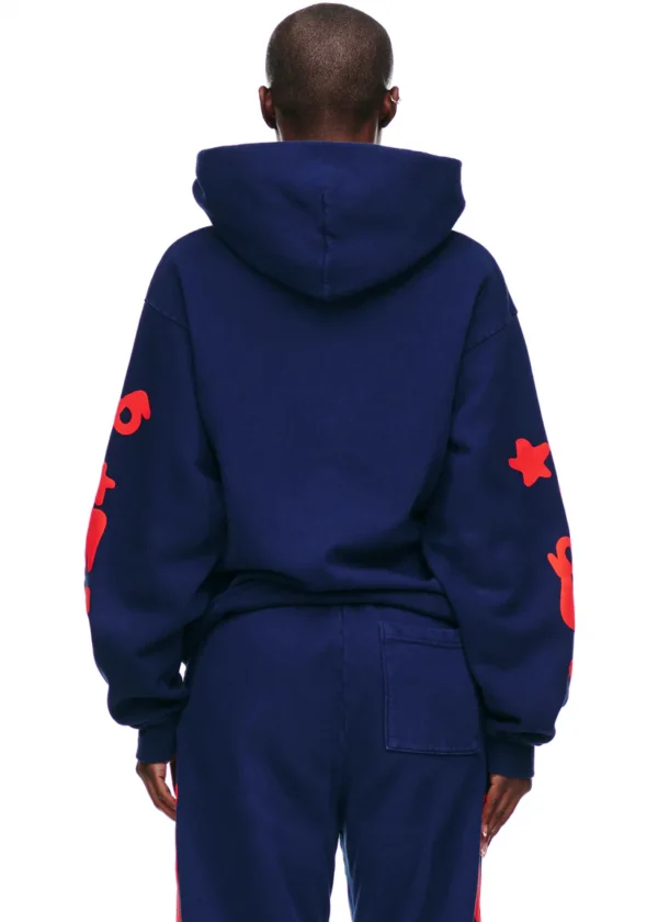 Sp5der Beluga Hoodie Navy 4 | dripheat.com