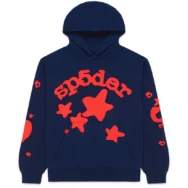 Sp5der Beluga Hoodie Navy : main | dripheat.com