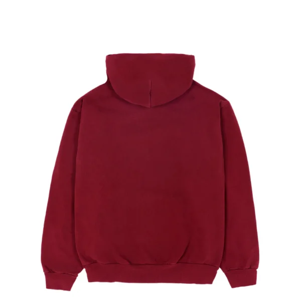 Sp5der Logo Hoodie Maroon 3 | dripheat.com