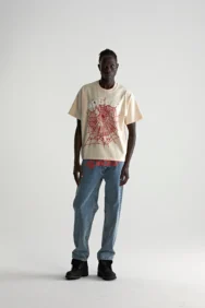 Sp5der Legacy Logo HW Tee Cream 4 | dripheat.com