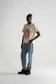 Sp5der Legacy Logo HW Tee Cream 5 | dripheat.com