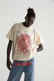 Sp5der Legacy Logo HW Tee Cream 9 | dripheat.com