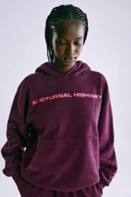 Sp5der Nocturnal Highway Hoodie Dark Purple 5 | dripheat.com