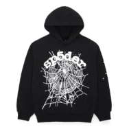 Sp5der OG Web Hoodie Black | dripheat.com