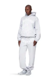 Sp5der OG Web Hoodie Heather Grey 6 | dripheat.com