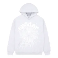 Sp5der OG Web Hoodie Heather Grey : main | dripheat.com