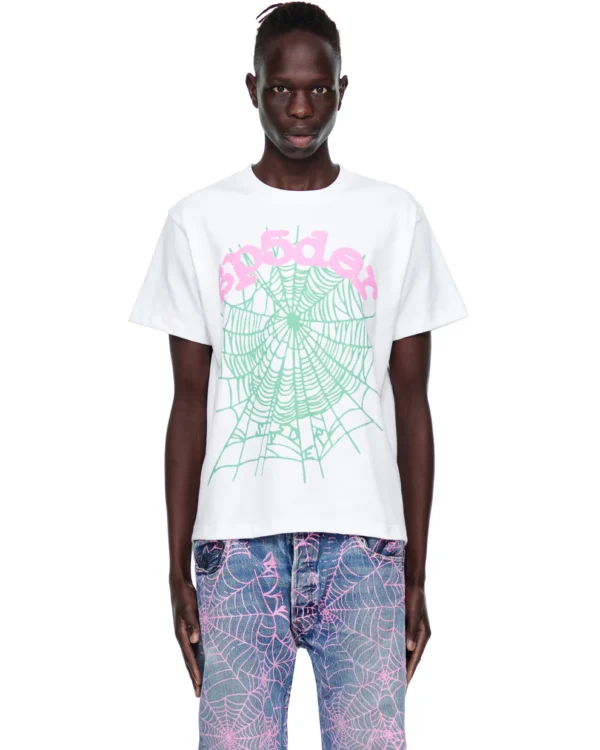 Sp5der Og Web Tee Candy 2 | dripheat