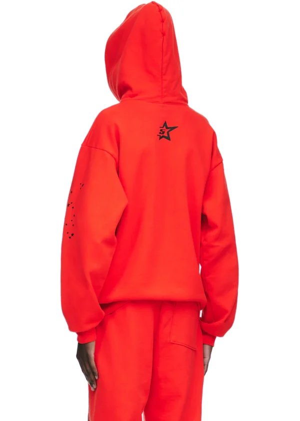 Sp5der P*NK V2 Hoodie Red 5 | dripheat.com