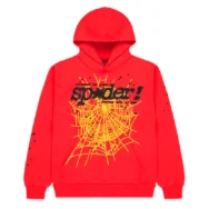Sp5der P*NK V2 Hoodie Red : main | dripheat.com