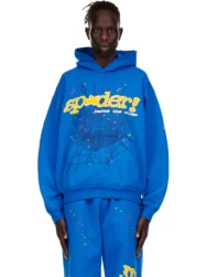 Sp5der Hoodie TC Blue 4 | dripheat.com