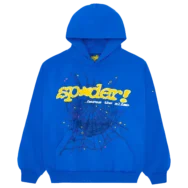 Sp5der Hoodie TC Blue : main | dripheat.com