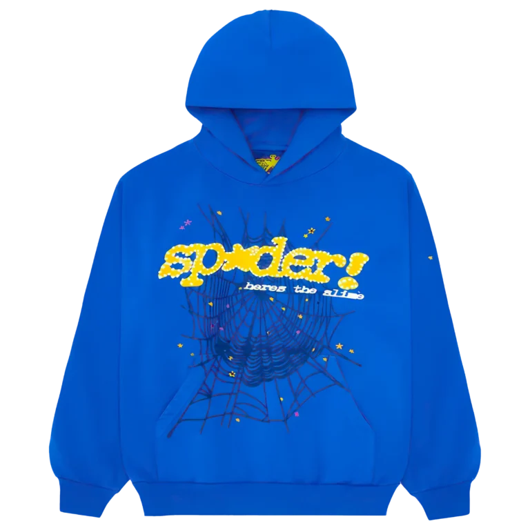 Sp5der Hoodie TC Blue : main | dripheat.com
