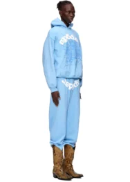 Sp5der Web Hoodie Blue 3 | dripheat.com