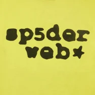 Sp5der Web Tee Yellow/Black 2 | dripheat.com