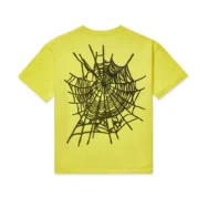 Sp5der Web Tee Yellow/Black 3 | dripheat.com