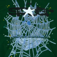Web Hoodie Hunter Green 2 | dripheat.com